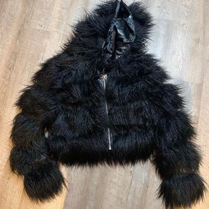Killstar Glampire Fur Jacket